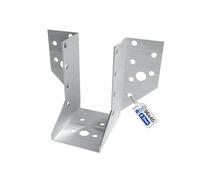 GeZu Impex Sabot de Charpente à Ailes Extérieures Galvanisé 45 x 96 x 2 mm Sabots de Solives