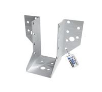 GeZu Impex Sabot de Charpente à Ailes Extérieures Galvanisé 51 x 135 x 2 mm Lot de 28 Sabots de Solives