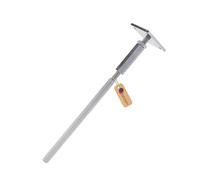 GeZu Impex Support de poteau Galvanisé à chaud Lot de 8 80 x 80 mm hauteur reglable platine bois pied poteaux clôture