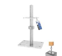 GeZu Impex Support de poteau hauteur reglable 100 x 100 mm | Galvanoplastie Support Réglable En Hauteur Socle Surélevé