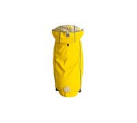 GF Pet Manteau de Pluie pour Chien - Veste imperméable à Capuche pour Chien - Coupe élastique - Feuilles Jaunes - XXL