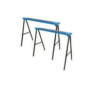 GF4562 Silverline Ensemble de tréteaux métalliques 125 kg