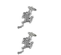 Gfacc pp-a03 Boutons de manchette grenouille en étain anglais accentuent votre costume et votre chemise, taille unique, Métal