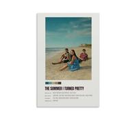 GFDGWZVOC Poster de film The Summer I Turned Pretty pour chambre à coucher - Impression sur toile décorative et moderne pour chambre à coucher - 40 x 60 cm - Sans cadre