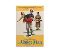 GFDGWZVOC Poster de film vintage The Quiet Man - Impression sur toile murale moderne pour chambre à coucher - 40 x 60 cm - Sans cadre