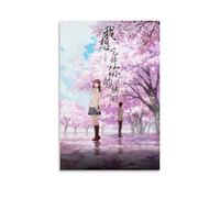 GFDGWZVOC Poster décoratif sur toile « I Want to Eat Your Pancreas » - Décoration murale moderne pour chambre à coucher - 20 x 30 cm - Style sans cadre