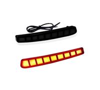 GFDJDF Feux Latéraux Feu Pare-chocs Arrière À LED Pour Toyota Pour Corolla Pour L 2019 2020 2021 2022 2023 2024 2025 Clignotant Dynamique Voiture(A Smoked Lens)