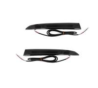 GFDJDF Feux Latéraux Pour Chevy Pour Camaro 2016-2020 Réflecteur Pare-chocs Arrière À LED Feux Antibrouillard Et Freinage(Smoked Lens)