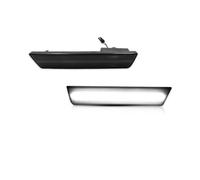 GFDJDF Feux Latéraux Pour Dodge Pour Challenger 2008-2014 Feux Position Latéraux À Lentille LED Double Rangée Réflecteurs Avant Et Arrière Clignotants(2xRear White Smoked)