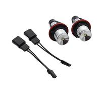 GFDSGRE Angel Eyes 20W Super Bright 645i 650i Angel Eyes Marker Lights Ampoules Fit Use for BMW 1 5 6 7 Series E87 E39 M5 E60 E61 E63 E64 X3 E83 X5 E53