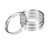 GFDSGRE Bague De Centrage Jante 4 pièces 60.1mm 63.1mm 65.1mm à OD 56.1mm 56.6mm 54.1mm 60.1mm ID Anneaux centraux de moyeu de Voiture entretoise Centrale d'alésage de Roue(63.1-54.1mm)