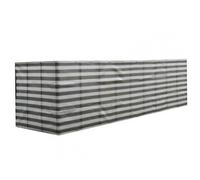 GFDSGRE Brise Vue Balcon Filet Pare-Soleil Portable à Monter soi-même, écran de confidentialité Professionnel, clôture en Maille, Filet for Fournitures Jardin Domestique, Ombre Patio(Black Gray)
