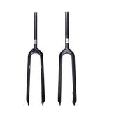 GFDSGRE Fourches pour VéLo 1 Pcs Noir Full Carbon Fourche VTT/Fourche Carbone 1-1/8(2)