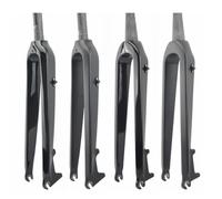 GFDSGRE Fourches pour VéLo 1 pièces Fourche Dure en Fiber de Carbone vélo Montagne Fourche Avant 26er 27.5er 29er Frein à Disque vélo VTT Accessoire essieu Avant 9mm(Matt Tapered 27.5)