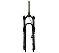 GFDSGRE Fourches pour VéLo Alliage de magnésium VTT vélo Fourche Supension Huile 26/27. 5/29er Pouces VTT 32 RL100mm Fourche for Un vélo Accessoires(26 RL Gloss Black)
