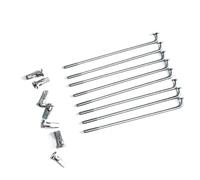GFDSGRE Rayon Velo 36 pcs/lot Rayons de vélo 12G diamètre 2.5mm Longueur 70-185mm avec(170mm)