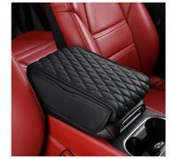 GFFLH Coussin D'accoudoir Voiture pour Mercedes Benz S Class Klasse 2006-2022 2023 2024 2025, Cuir Console Centrale Protéger Pad Housse Protection D'Accoudoir Accessoire,Black