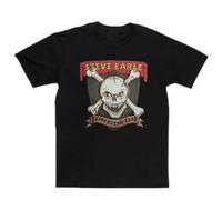 GFG23rwer Retro Copperhead Road Steve Earle Unisex Black T-Shirt