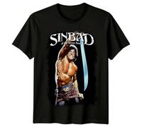 GFG23rwer Sinbad of The Seven Seas (1989) Movie Poster Inspired T-Shirt