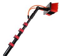 GFHOOZ Brosse de Nettoyage de vitres, Perche télescopique de 3,6 m, 5,4 m, 6 m, 7,2 m, 9 m, 11 m, alimentée par Eau, pour Nettoyage de Panneaux photovoltaïques et camions.