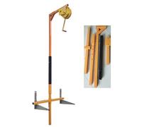 GFHOOZ Outils de Levage pour climatiseurs - Grue d'installation Robuste pour unités extérieures avec Moteur de 5 CV et treuil de 20 m pour Un Levage et Un Soutien sans Effort. I