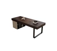 GFHTRELY Bureau D'ordinateur Bureau en Bois Massif derrière Le canapé d'ordinateur d'étude de Bureau Patron à la Maison Table de Jeu(180x70x75cm)