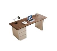 GFHTRELY Bureau d'ordinateur simple en bois massif pour la maison - Table de consultation de beauté médicale - Table de jeu (160 x 70 x 75 cm)