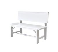 GFHTRELY Meubles d'entrée en bois massif - Banc d'extérieur - Tabouret carré - Chaise de patio - Chaises d'extérieur (C)