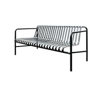 GFHTRELY Meubles d'entrée en métal Chaise de parc d'extérieur Banc Loisirs Chaise carrée Communauté Chaise double siège de jardin Table et chaise d'extérieur