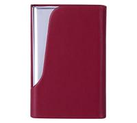 GFHTRELY Titulaire de la Carte de Visite Porte-Cartes de Visite for Hommes de Grande capacité Porte-Cartes de Visite Portable for Femmes Sac de Carte de Visite Boîte à Cartes de Visite(B)