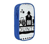 Gfhwpxcnb Farm Sweet Farm - Trousse à crayons pour garçons et filles, grande trousse à crayons avec compartiments - Pochette à stylos - Organiseur de papeterie pour bureau, fournitures scolaires -