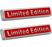 GFHZZS Auto Emblèmes pour Ford Fiesta Mk7 3 Door,Matériau ABS Haute qualité Logo Insigne Emblème Décoratif Voiture Remplacement D'EmblèMe Coffre ArrièRe Badge Métallique Accessoires,B