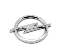 GFHZZS Auto Emblèmes pour Opel Astra L 2021-2024,Matériau Métal 3D Logo Insigne Capot Avant et Arrière et Logo du Coffre Lettres Insigne Autocollant Décoratifs Accessoire,12.8CM