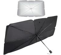 GFHZZS Auto Pare Soleil pour Cupra Formentor Concept,Pliable Housses Soleil Pare Brise Avant Parasol Voiture Isolation Thermique Parapluie Couverture Protecteur UV Accessoires Auto,X