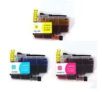 GFJHFDCR 1 2 3 Ensemble de Cartouches d'encre d'imprimante Couleur LC456XL LC456 compatibles avec l'encre d'imprimante MFC J4340DW MFC J4540DW(C M Y)