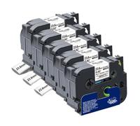 GFJHFDCR 1 3 5 Pack HSe231 Compatible avec HSe-231 HSe211 Hse221 Hse241 251 631 Fabricant d'étiquettes de Tubes thermorétractables(5PK 23.7mm HSe251)