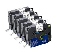 GFJHFDCR 1 3 5 Pack HSe231 Compatible avec HSe-231 HSe211 Hse221 Hse241 251 631 Fabricant d'étiquettes de Tubes thermorétractables(5PK 11.7mm HSe231)