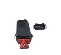 GFJHFDCR Bouton Rouge de commutateur de Voyant de Danger de Voiture 8D0941509H 8D0 941 509 H Compatible avec A3 A4 A6 C5