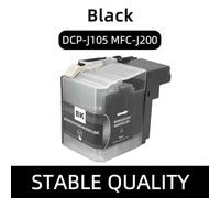 GFJHFDCR Cartouche à Encre Compatible LC535 LC539 Compatible avec DCP-J100 DCP-J105 MFC-J100 Afrique du Moyen-Orient d'Asie du Sud-Est(Black-1pc)