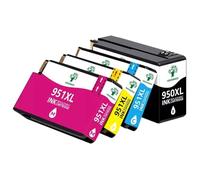 GFJHFDCR Cartouche d'encre 4PK 950XL 951XL, Compatible avec OfficeJet Pro 8620 8615 8625 E-