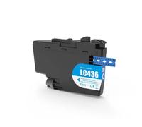 GFJHFDCR Cartouche d'encre Compatible 4X LC436 LC436XL MFC-J5955DW MFC-J6555DW MFC-J6955DW MFC-J6957DW, Fournitures d'imprimante(1pcs LC436Cyan)