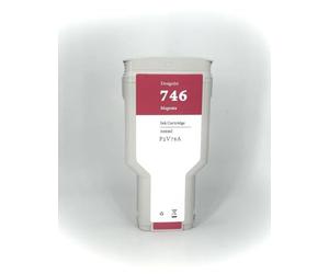 GFJHFDCR Cartouche d'encre Compatible avec l'imprimante Format à Jet d'encre Postscript 746 Designjet Z6 Z9(300ML M)