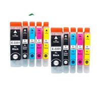 GFJHFDCR Cartouches à Encre 33xl compatibles Compatible avec XP-900 XP-830 XP-645 640 635 630 540 530 Modèle d'imprimantes T3351 T3352 T3353(2set 10PK)