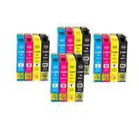 GFJHFDCR Cartouches à Encre T200XL compatibles Compatible avec la Main-d'œuvre WF 2510 2520 2530 2540 et XP 100 200 300 310 400 410(4set)