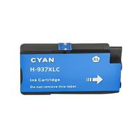 GFJHFDCR Cartouches d'encre H-938XL 937XL compatibles avec Les imprimantes 9110B 9120 9130 9720 9730(937-Cyan)