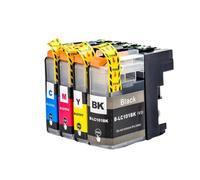 GFJHFDCR CARTRIDGES À L'ENK LC101 LC103 XL Compatible avec DCP J152W MFC J245 MFC J285DW MFC J4610DW MFC J4710DW J450DW J475DW J470DW Imprimer(1set 4PK)