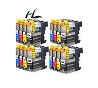 GFJHFDCR CARTRIDGES À L'ENK LC101 LC103 XL Compatible avec DCP J152W MFC J245 MFC J285DW MFC J4610DW MFC J4710DW J450DW J475DW J470DW Imprimer(4set 16PK)