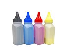 GFJHFDCR Couleur Compatible Poudre de Toner 203A CF540A 541A 542A CF543A Compatible avec M254DW M254NW 280NW M281CDW 281FDN 281FDW