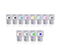 GFJHFDCR PFI206 PFI 206 PFI-206 Cartouche d'encre Jet d'encre Couleur Compatible 4 Paquets Compatible avec Les Fournitures d'imprimante IPF6400 IPF6400S IPF6450 IPF6400SE(1pcs Photo Gray)