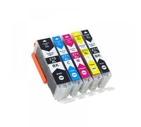 GFJHFDCR PGI-570XL Compatible PGI-570 CLI-571 Cartouche À L'ENK Compatible avec MG5700 TS5055 TS9050 TS9055 Printers(1set)